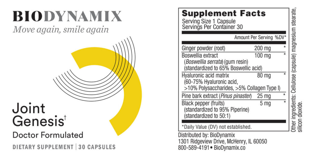 biodynamix joint genesis reviews